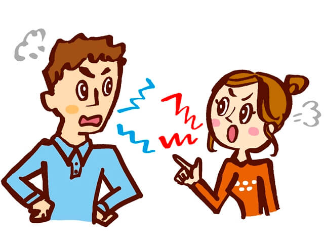 口喧嘩をすると妻には勝てません。特に口下手な私はコミュニケーション能力の高い妻には口では勝てないんです。