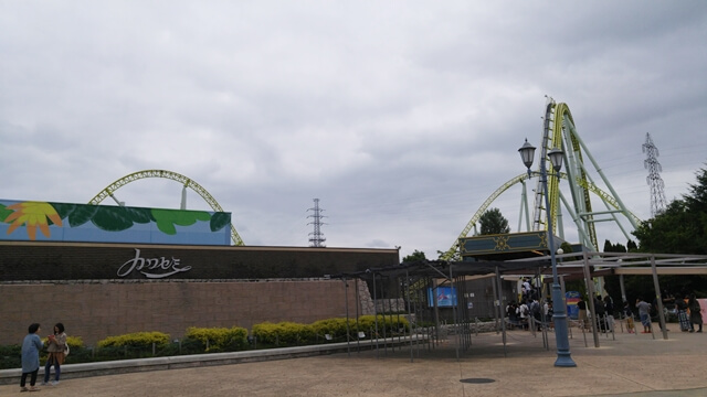 東武動物公園のジェットコースター