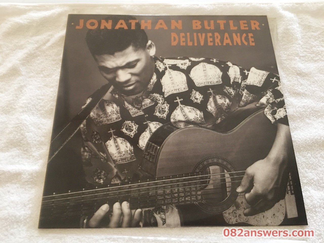 ジョナサン・バトラー：DELIVERANCEのアルバムLPジャケット