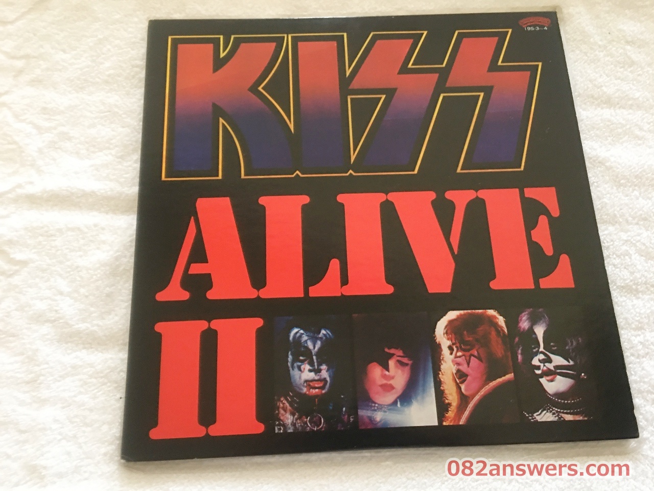 KISS ALIVEⅡのアナログLP