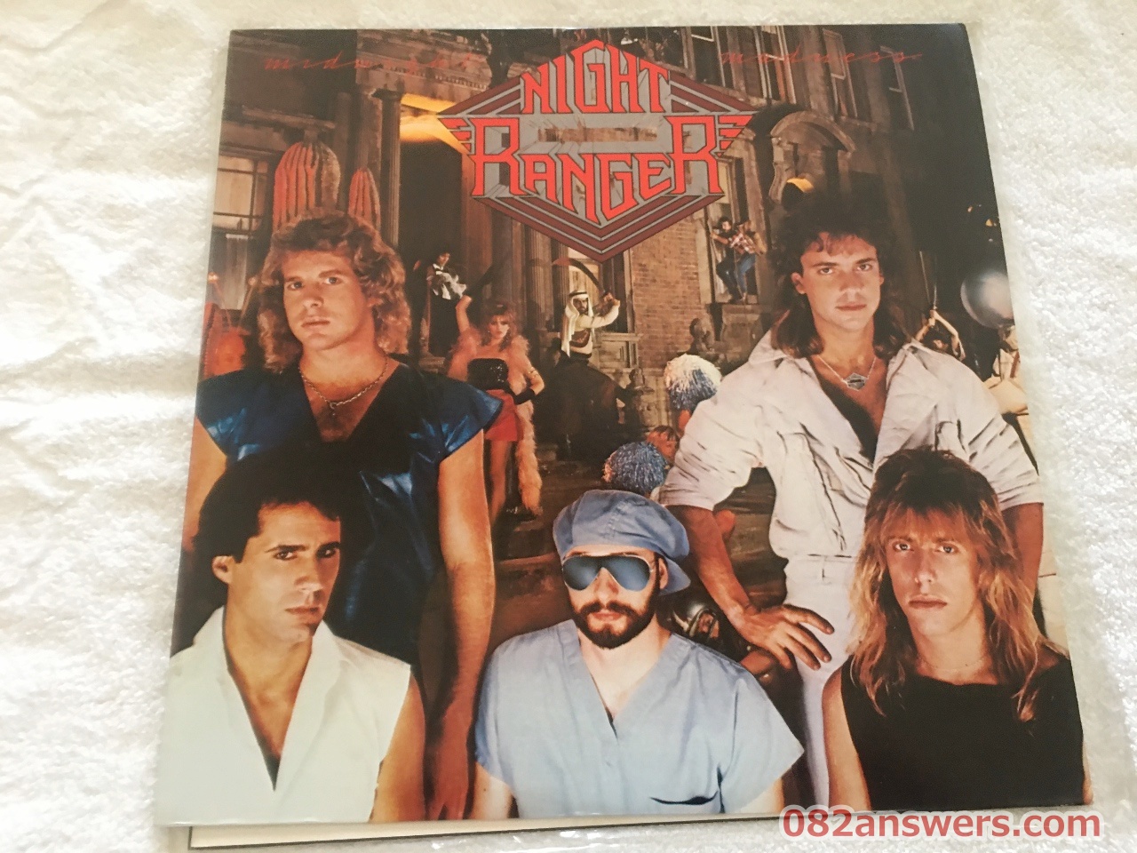 NIGHT RANGER：MIDNIGHT MADNESSのLPジャケット